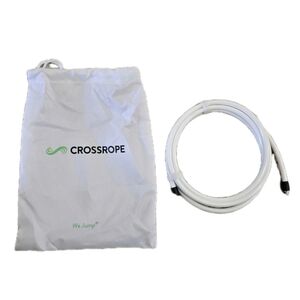 Crossrope Replacement Weighted Jump Rope - 1/2 Lb White Rope Replacement NEW